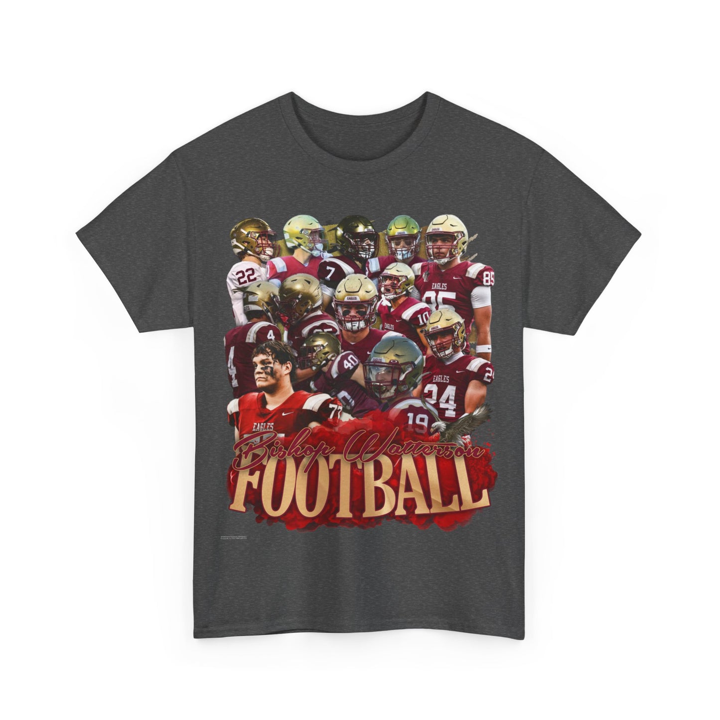 Bishop Watterson Football 2024 Heavy Cotton Tee