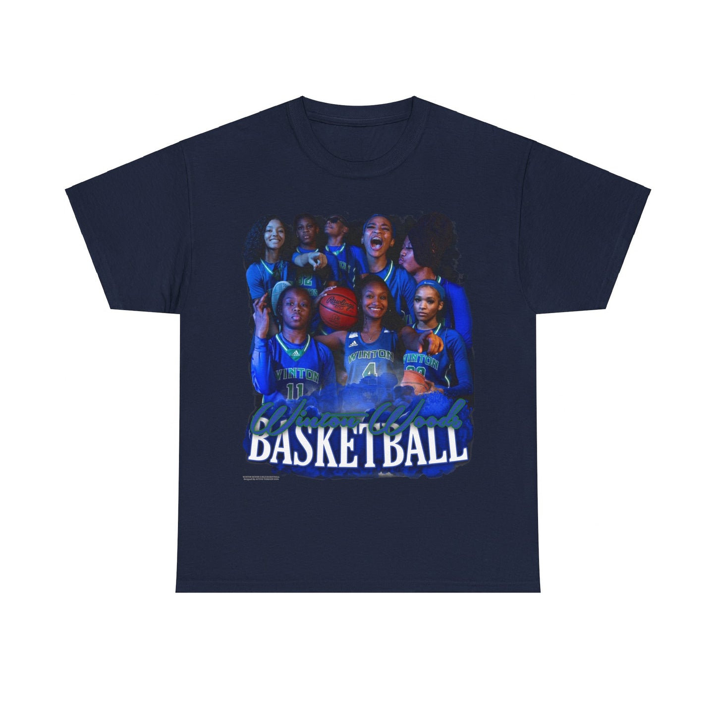 Winton Woods Girls Basketball Heavy Cotton Tee