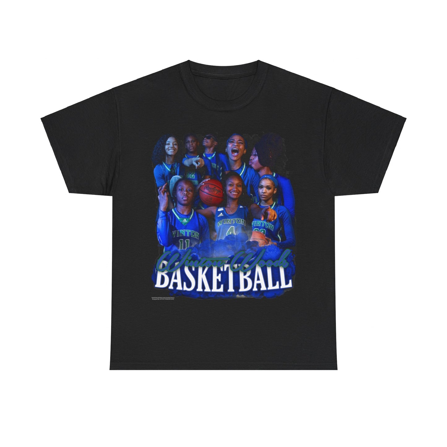 Winton Woods Girls Basketball Heavy Cotton Tee