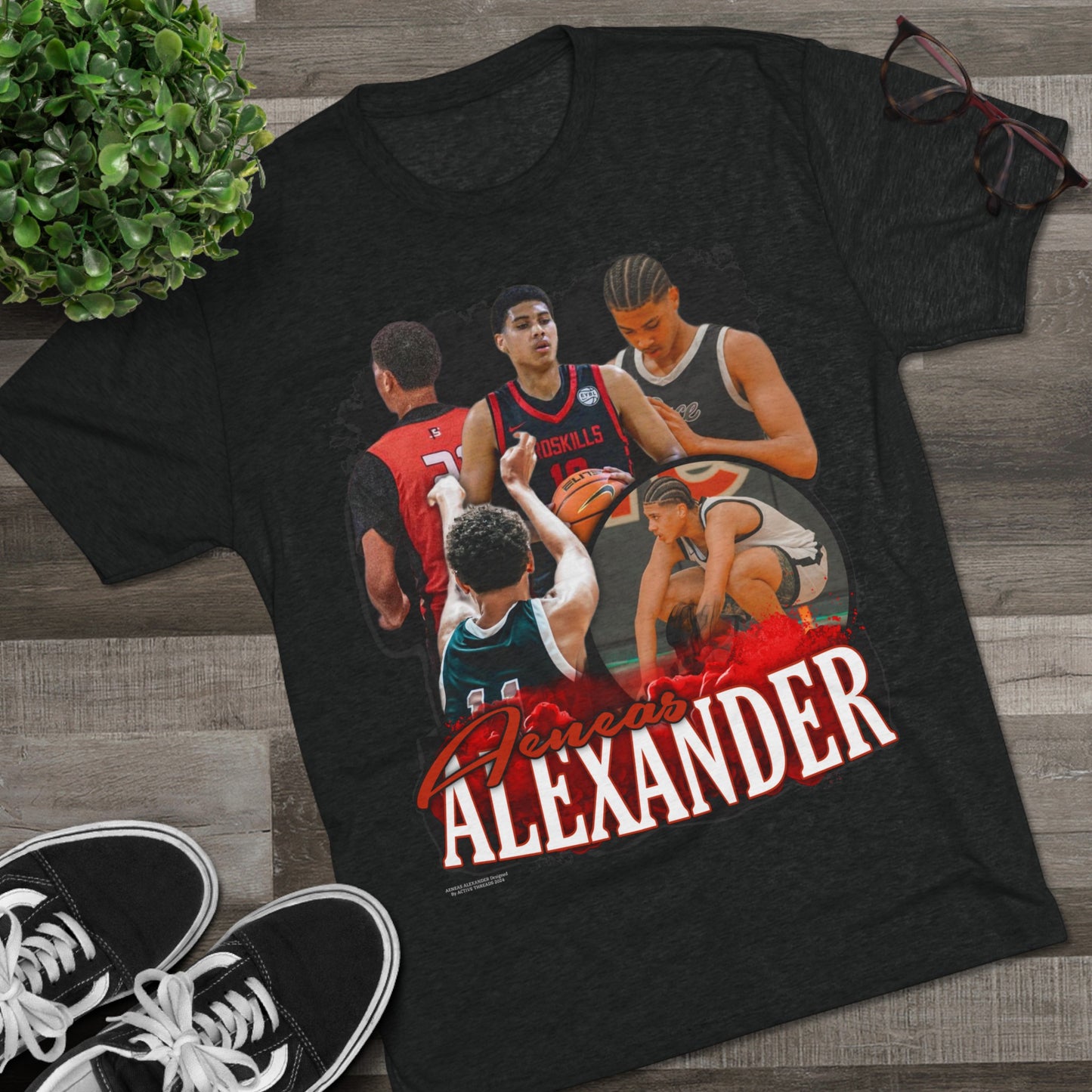 Aeneas Alexander Tri-Blend Crew Tee