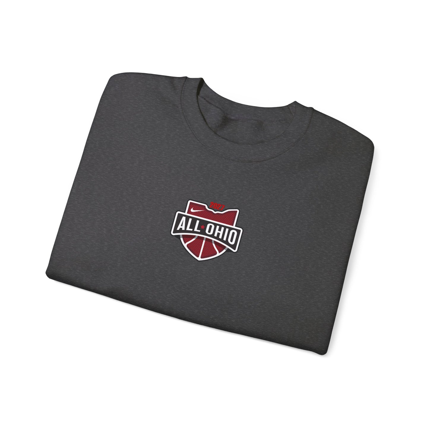 All Ohio Red EYBL 2027 Crewneck Sweatshirt
