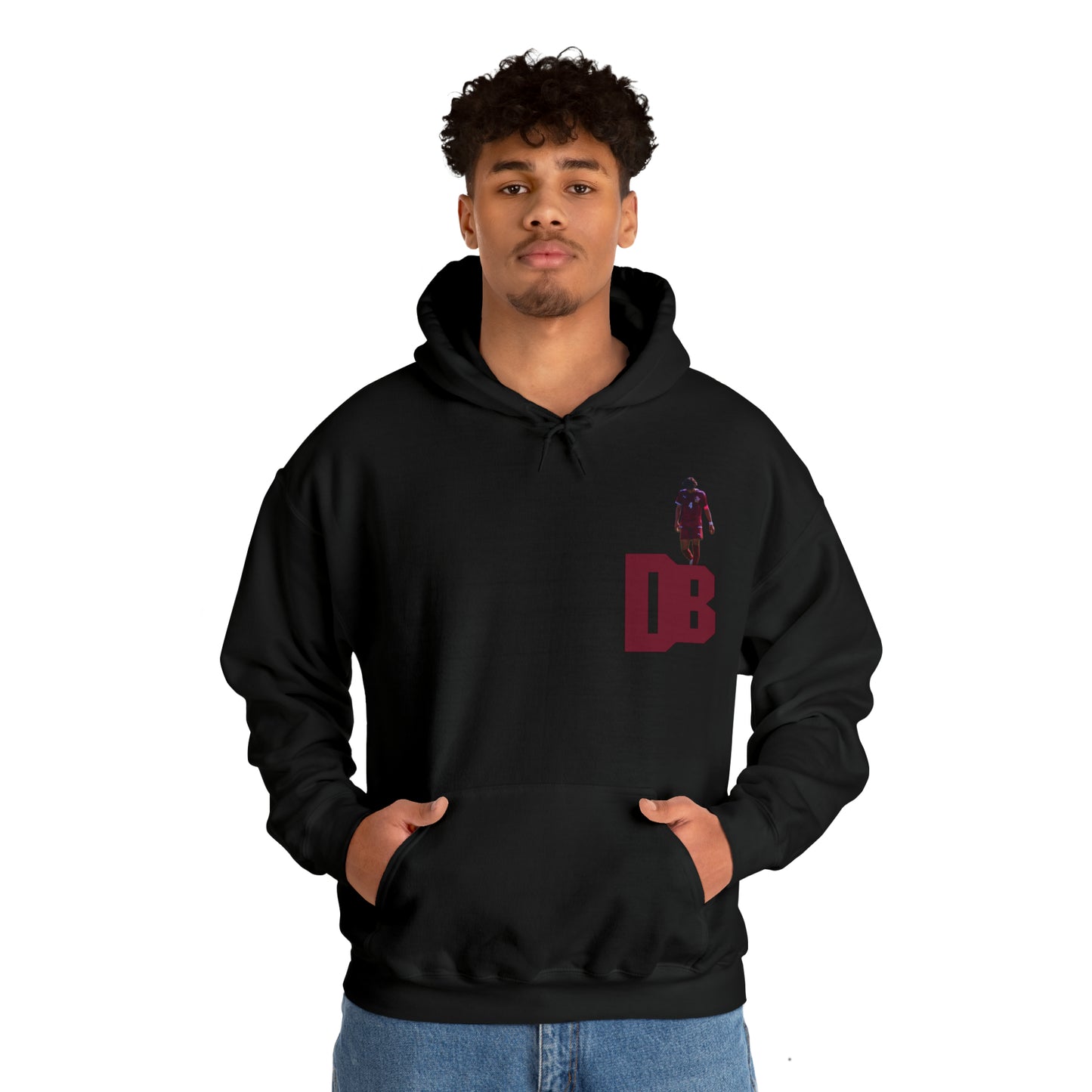 Dillon Brown no design on back Hooded Sweatshirt