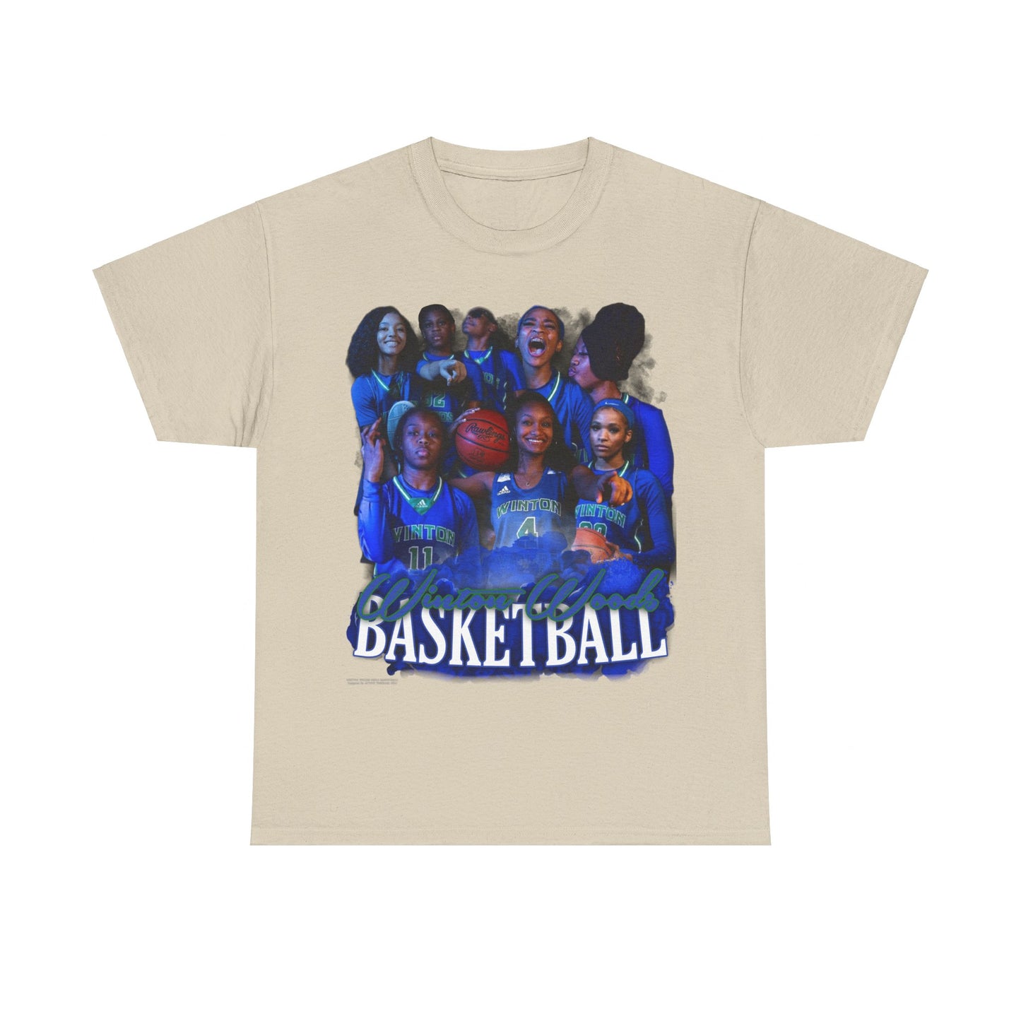 Winton Woods Girls Basketball Heavy Cotton Tee