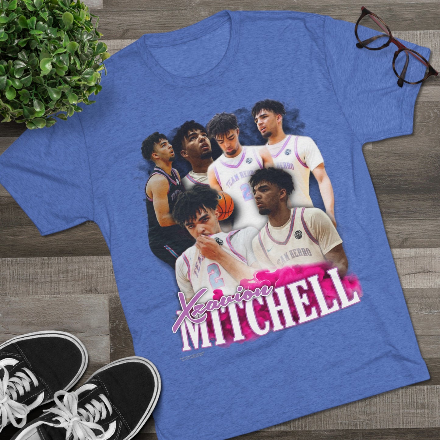 Xzavion Mitchell Tri-Blend Crew Tee