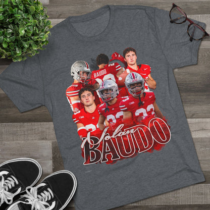 Nolan Baudo Tri-Blend Crew Tee