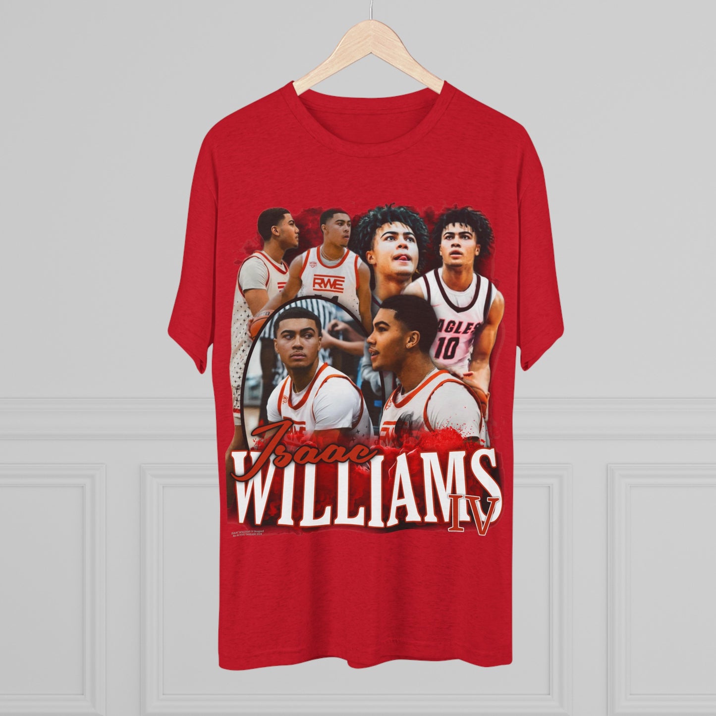 Isaac Williams IV Tri-Blend Crew Tee