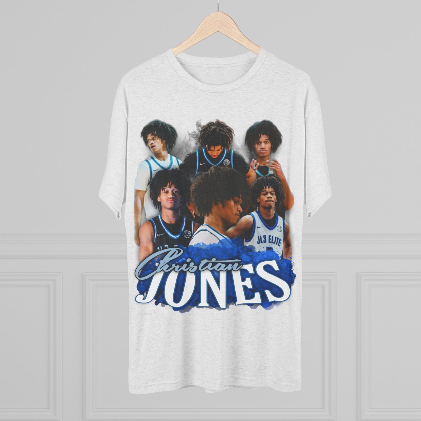 Christian Jones Tri-Blend Crew Tee