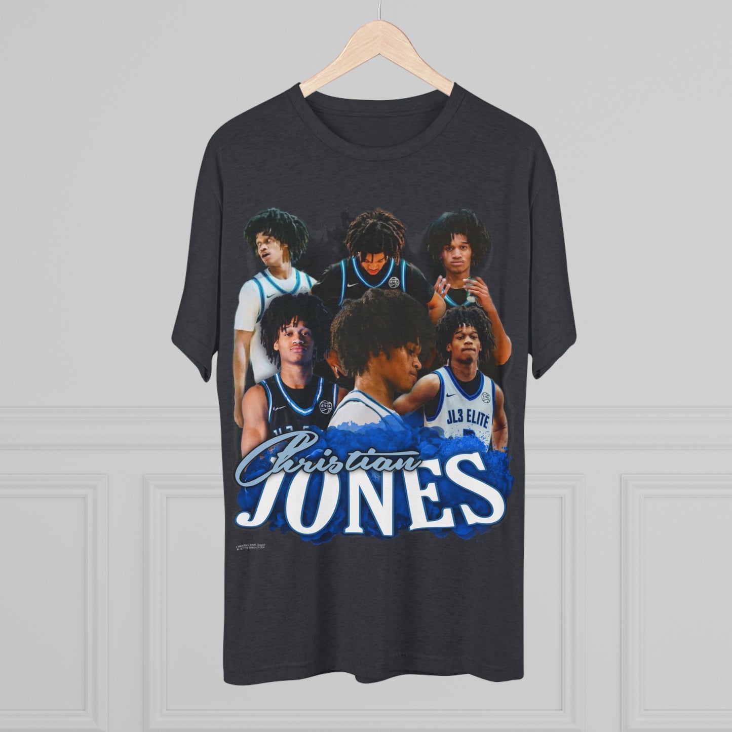Christian Jones Tri-Blend Crew Tee