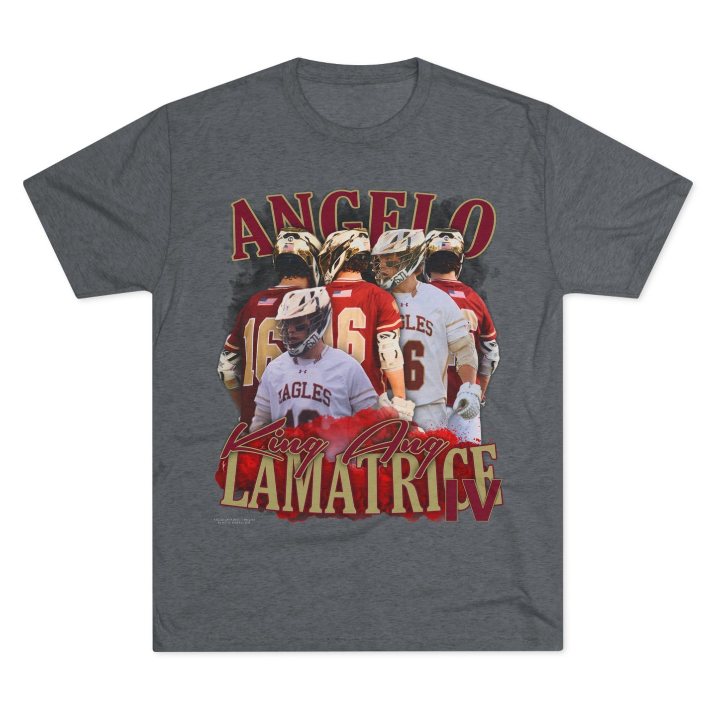 Angelo Lamatrice IV Tri-Blend Crew Tee
