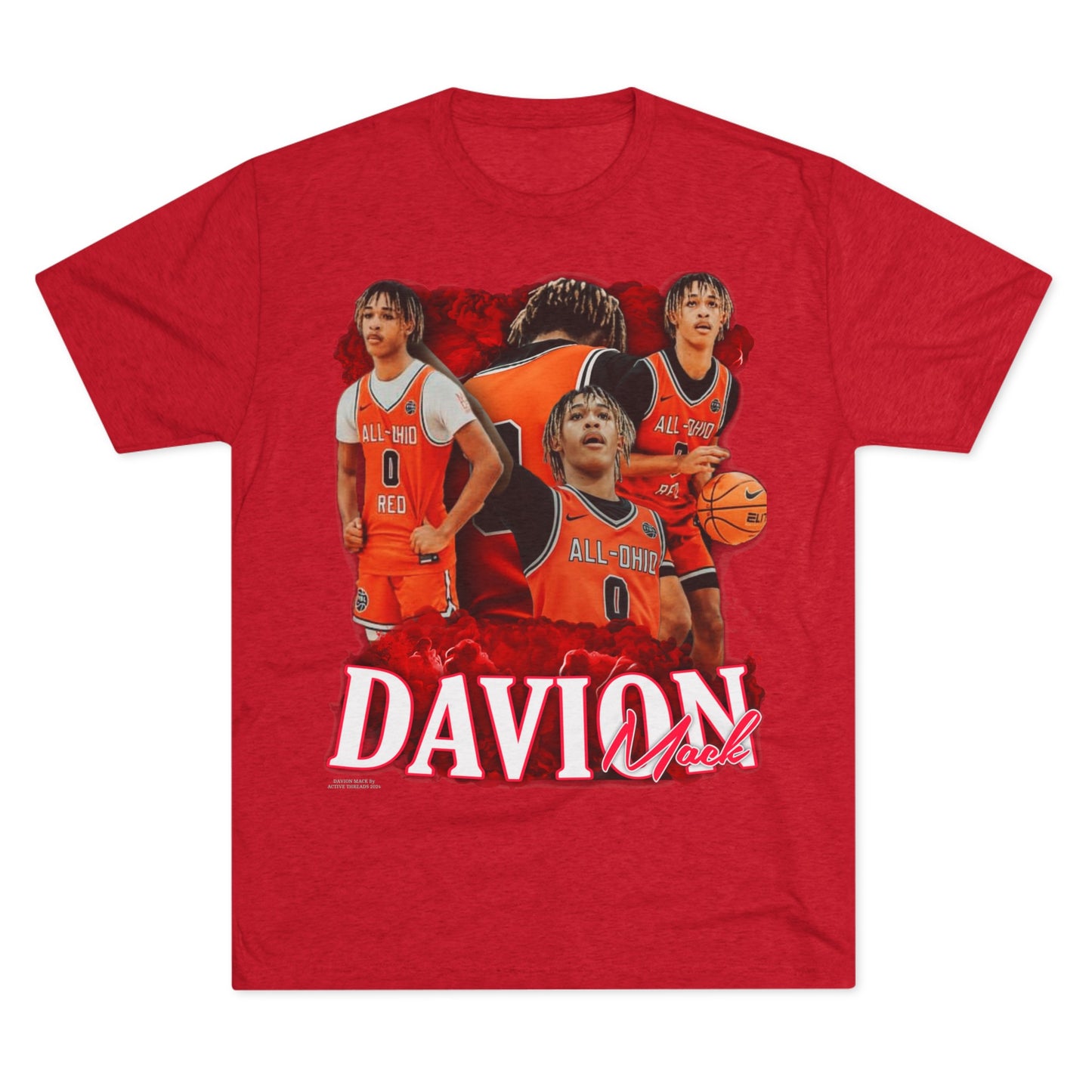 Davion Mack  Tri-Blend Crew Tee
