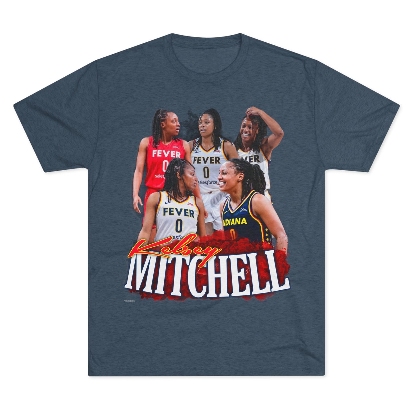 Kelsey Mitchell Tri-Blend Crew Tee