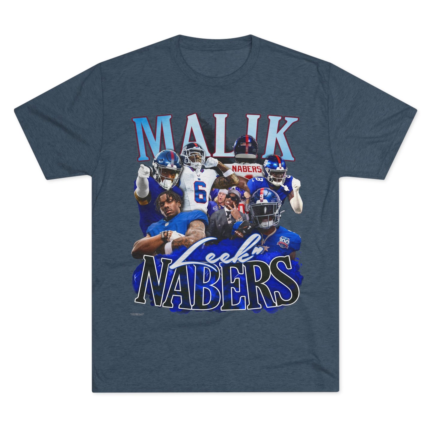 Malik Nabers Tri-Blend Crew Tee [DS]