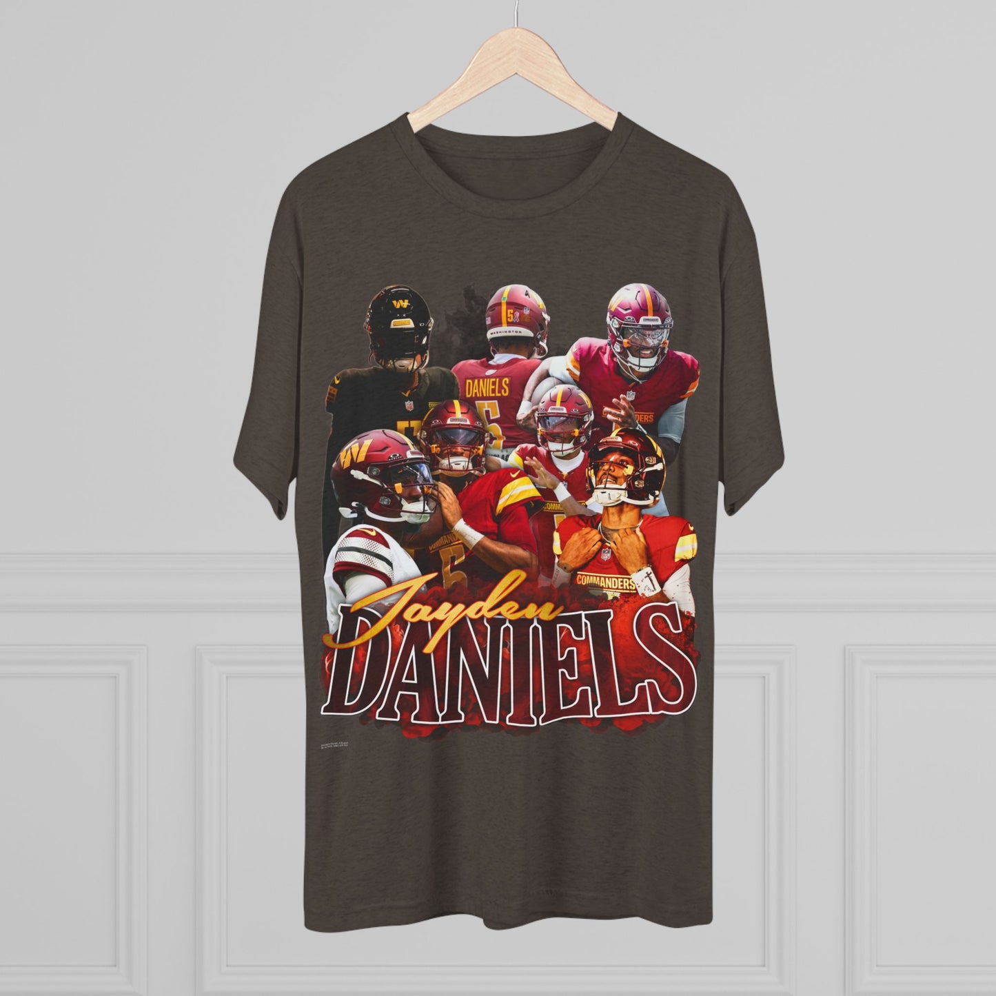 Jayden Daniels Tri-Blend Crew Tee