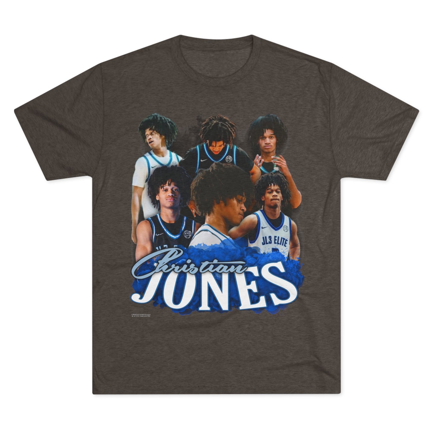 Christian Jones Tri-Blend Crew Tee