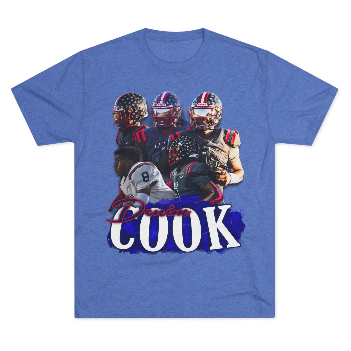 Denim Cook Tri-Blend Crew Tee