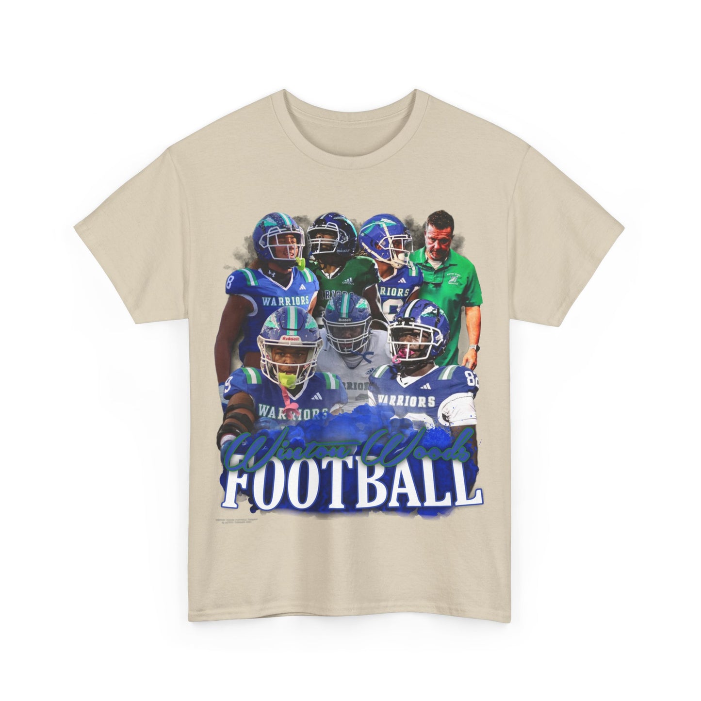 Winton Woods Football Heavy Cotton Tee