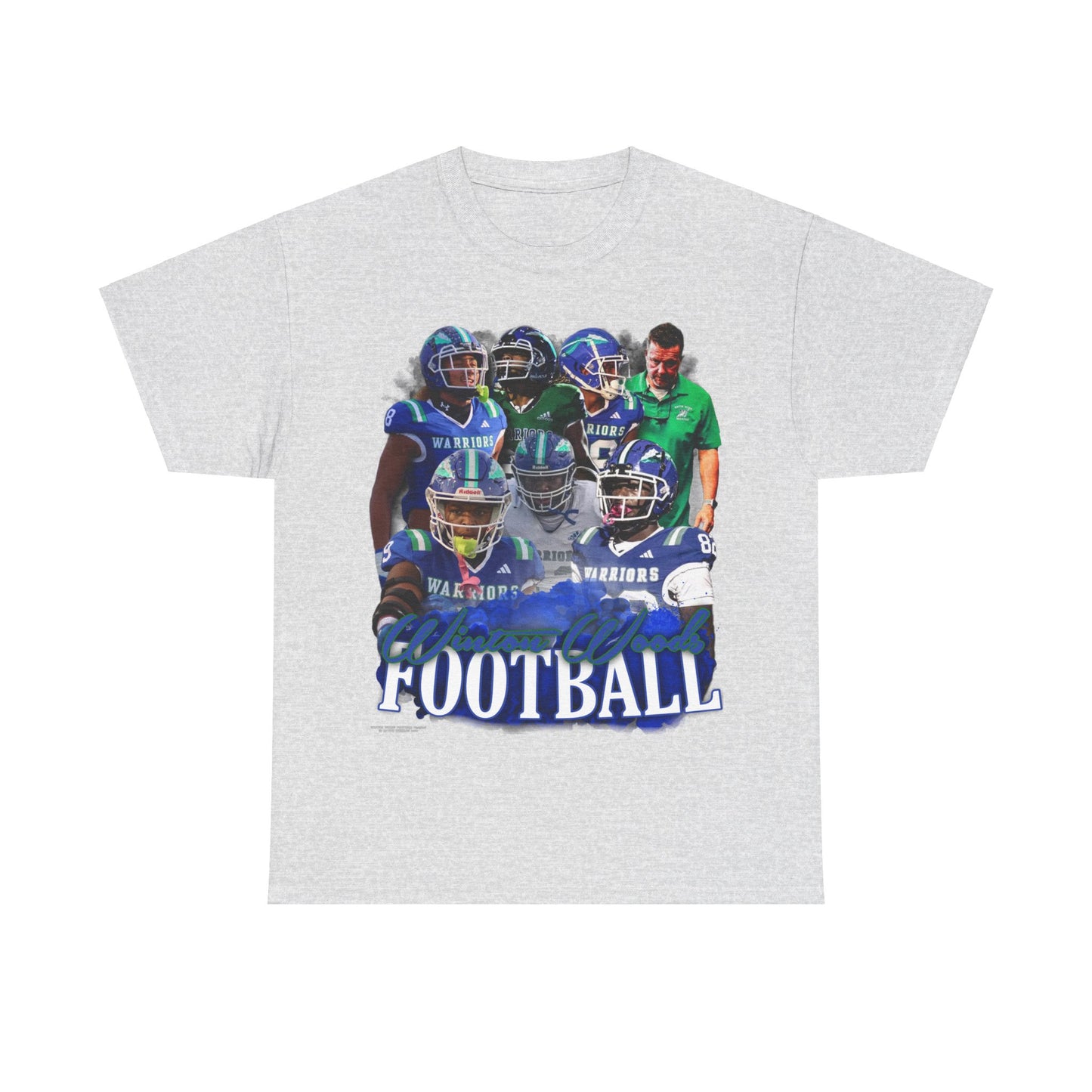 Winton Woods Football Heavy Cotton Tee