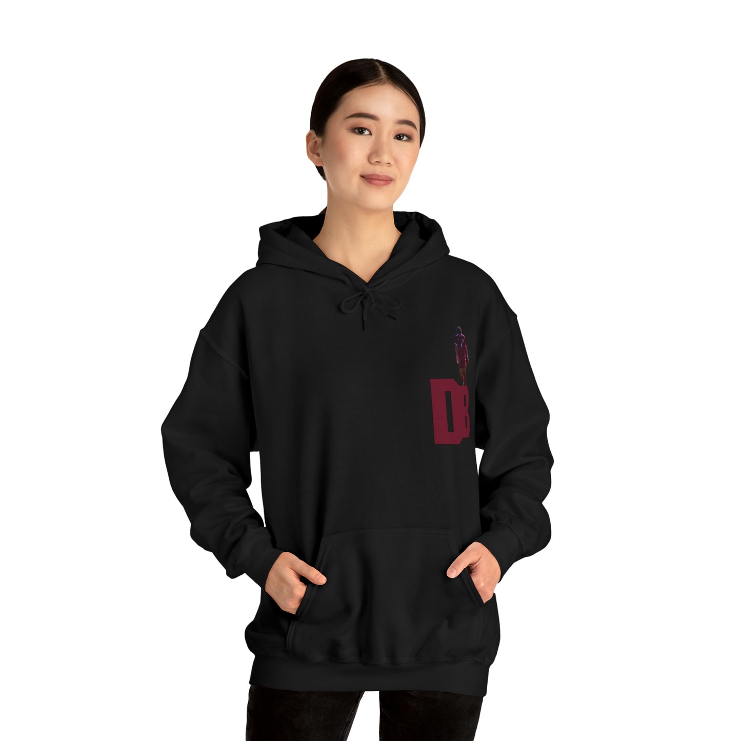 Dillon Brown no design on back Hooded Sweatshirt