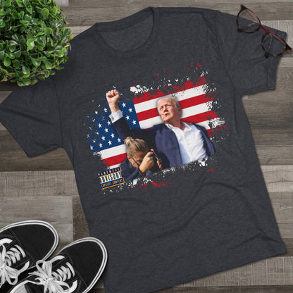Trump Bulletproof Tri-Blend Crew Tee