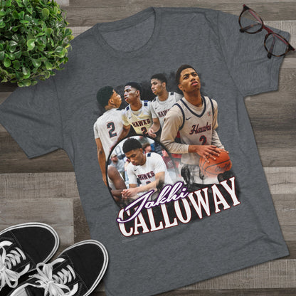 Jakhi Calloway Tri-Blend Crew Tee