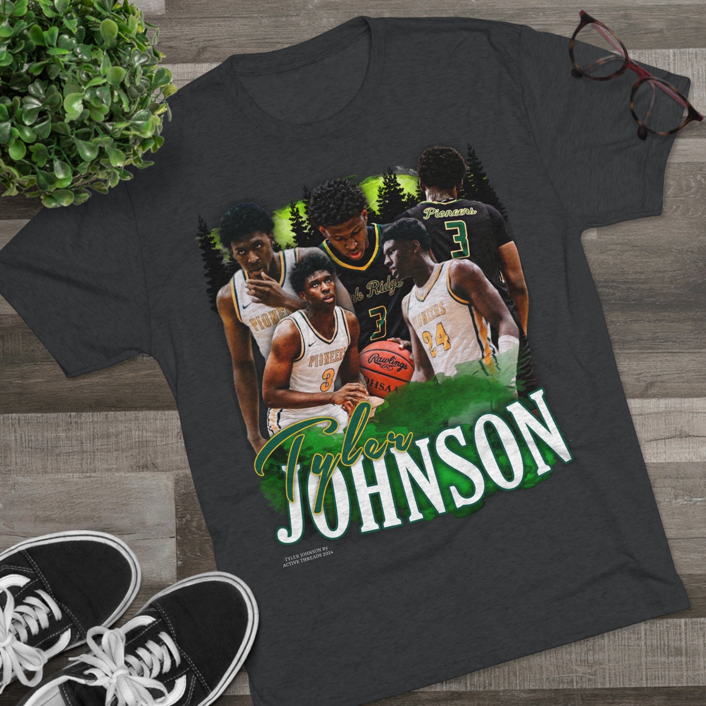 Tyler Johnson Tri-Blend Crew Tee