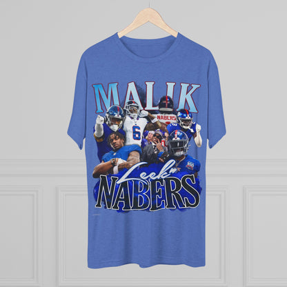 Malik Nabers Tri-Blend Crew Tee