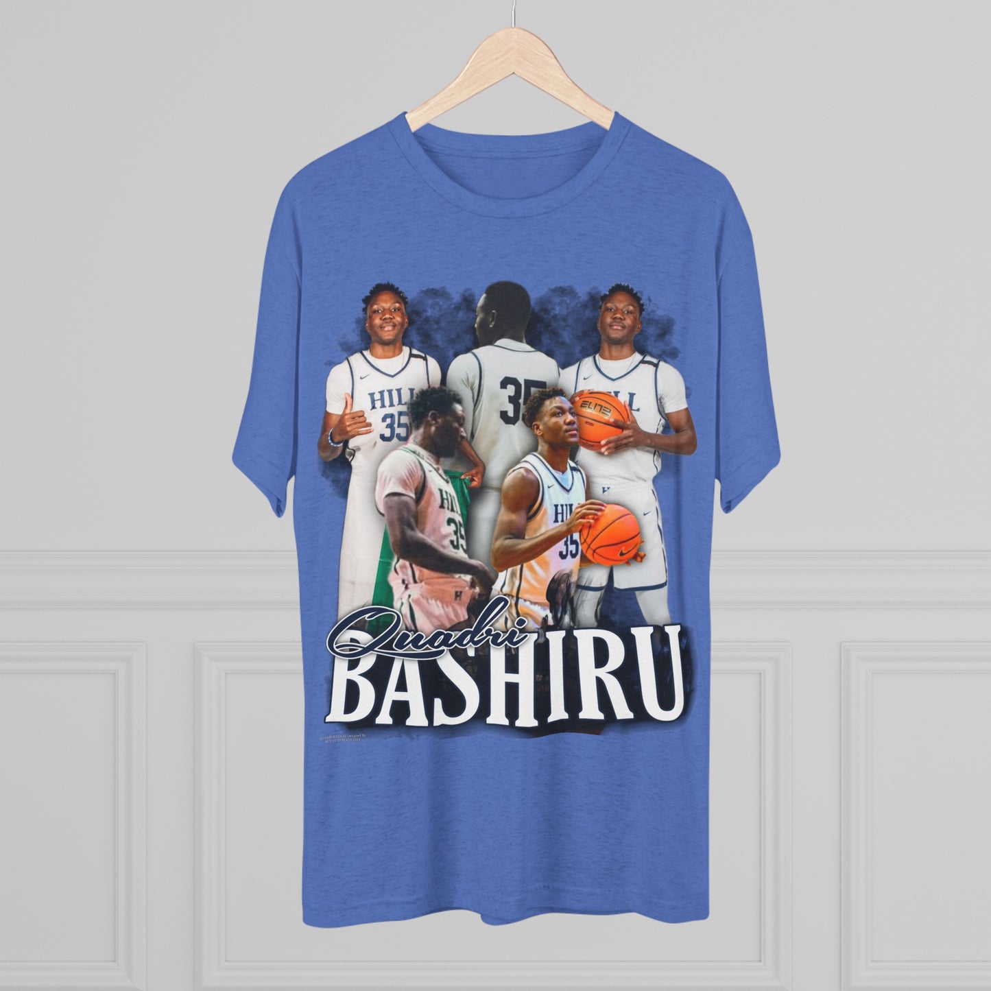 Quadri Bashiru Tri-Blend Crew Tee