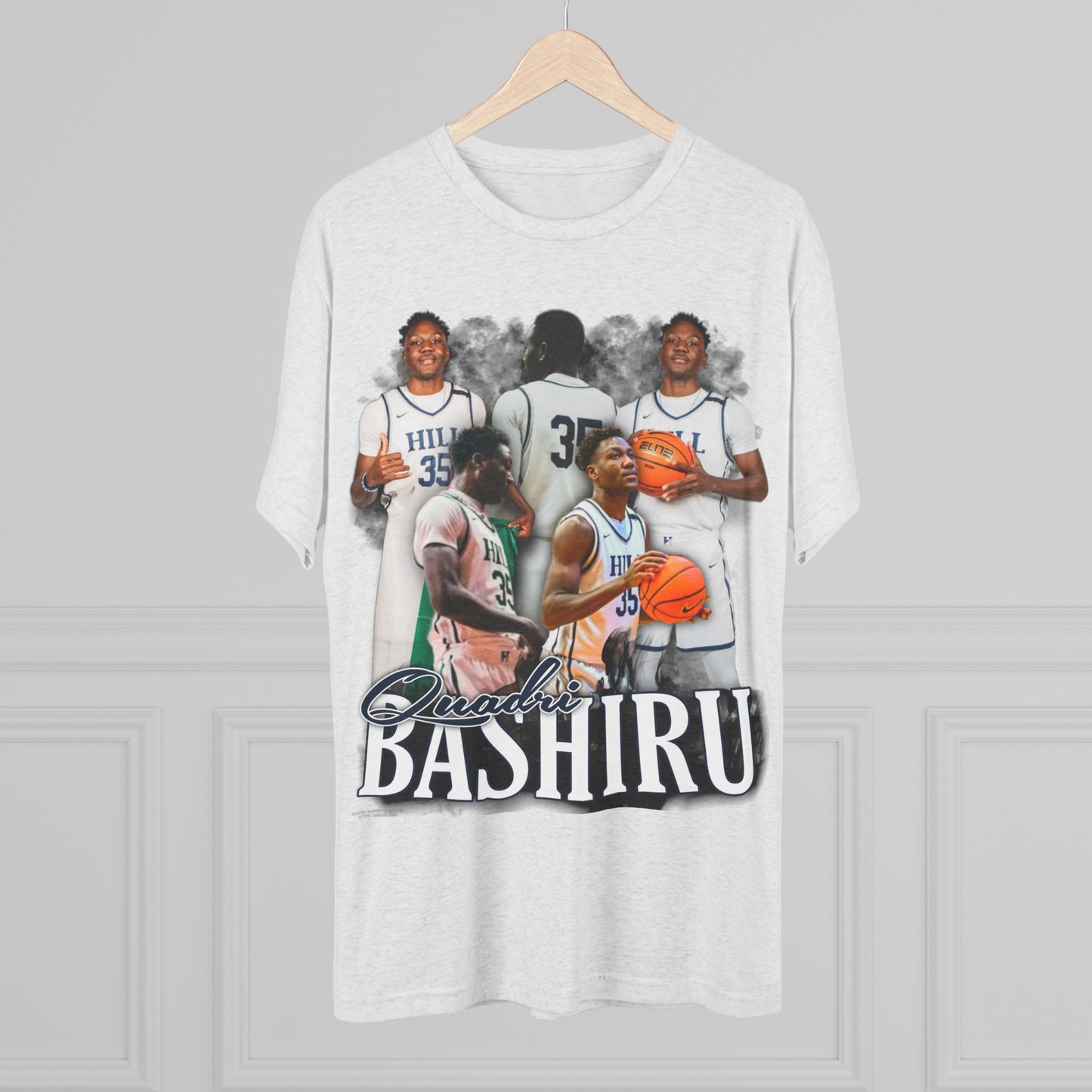 Quadri Bashiru Tri-Blend Crew Tee