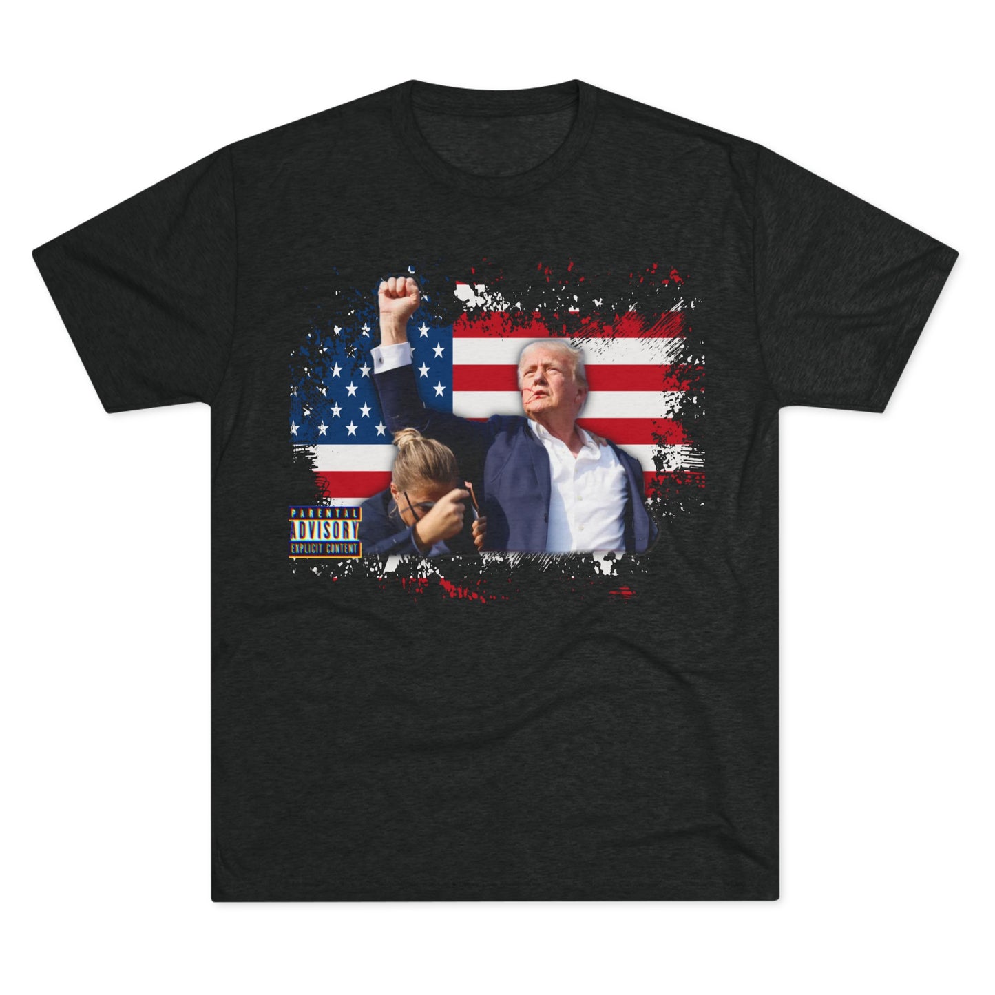 Trump Bulletproof Tri-Blend Crew Tee