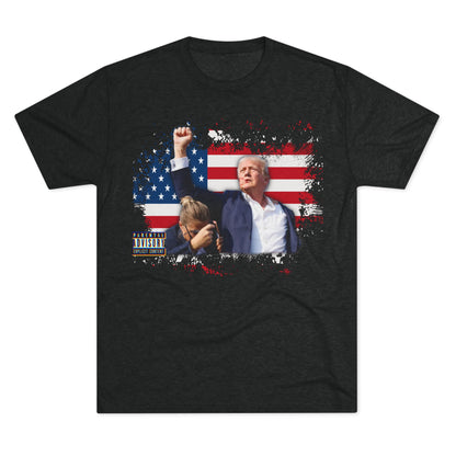Trump Bulletproof Tri-Blend Crew Tee