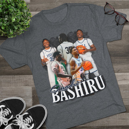 Quadri Bashiru Tri-Blend Crew Tee