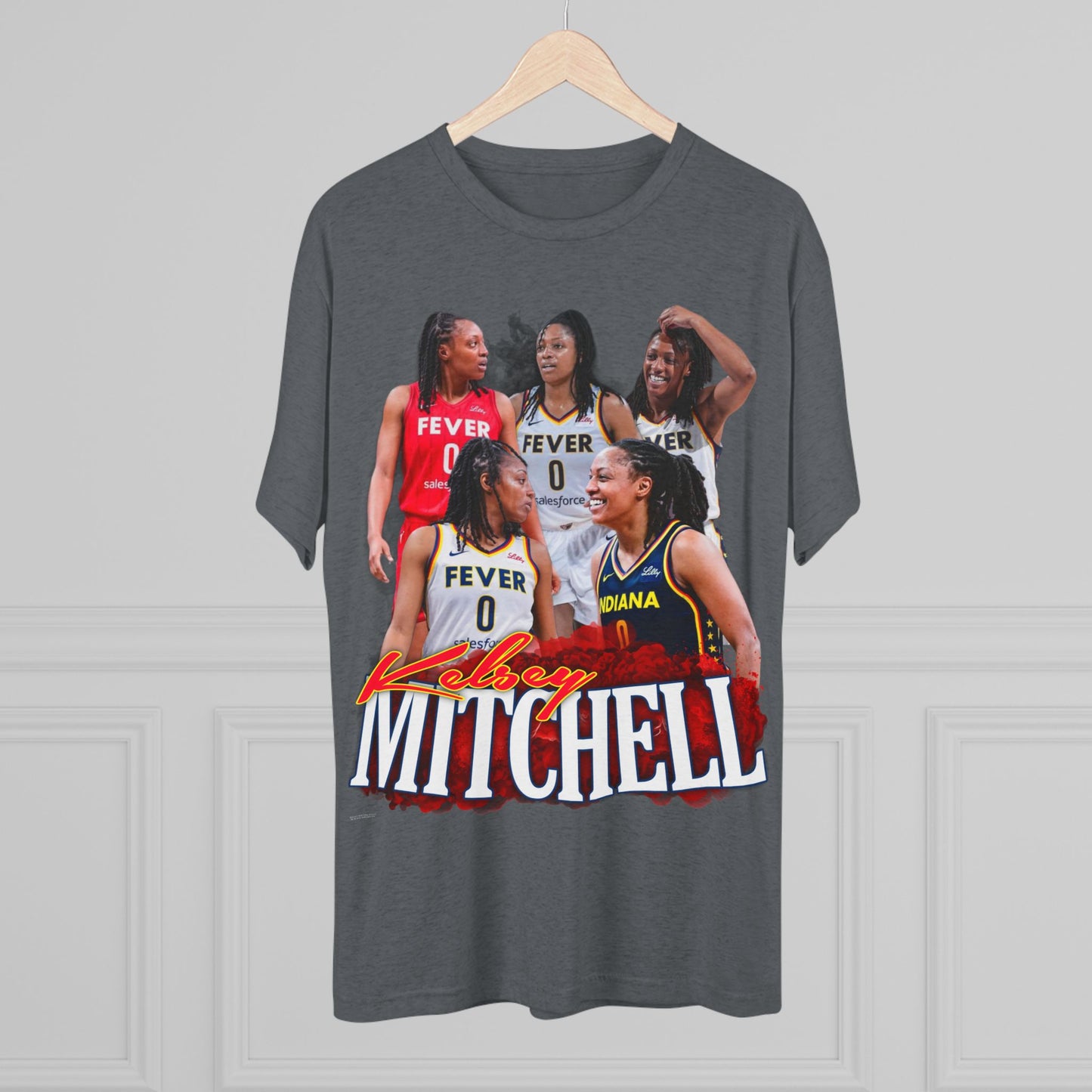 Kelsey Mitchell Tri-Blend Crew Tee