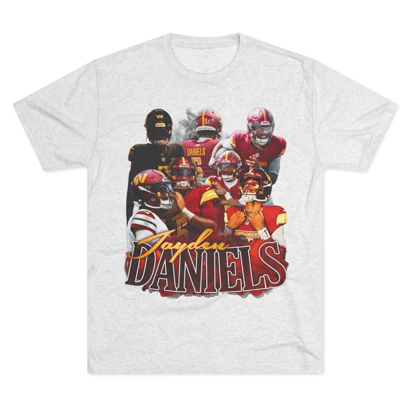 Jayden Daniels Tri-Blend Crew Tee
