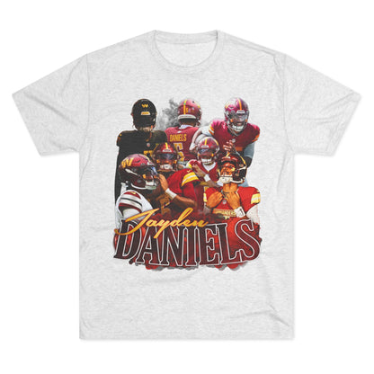 Jayden Daniels Tri-Blend Crew Tee