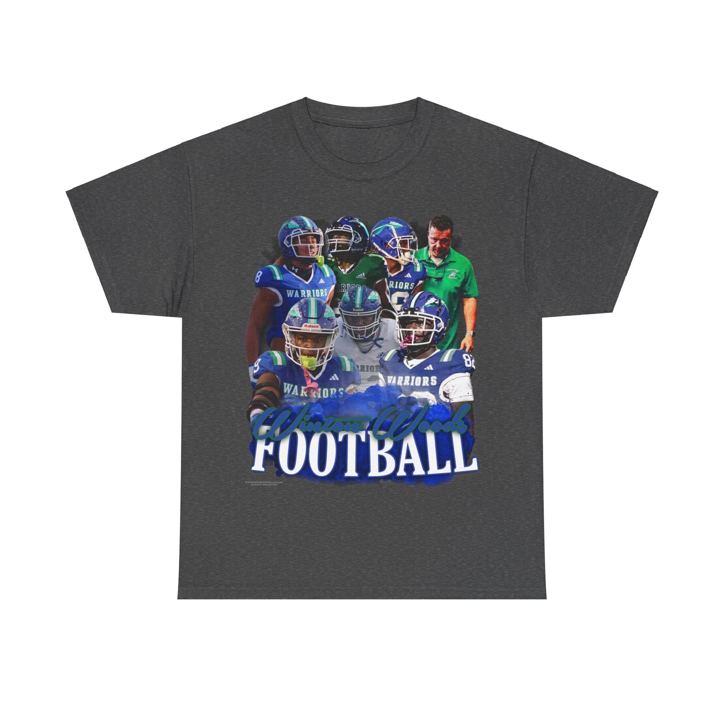 Winton Woods Football Heavy Cotton Tee