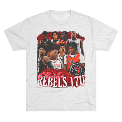 Florida Rebels 17U Tri-Blend Crew Tee