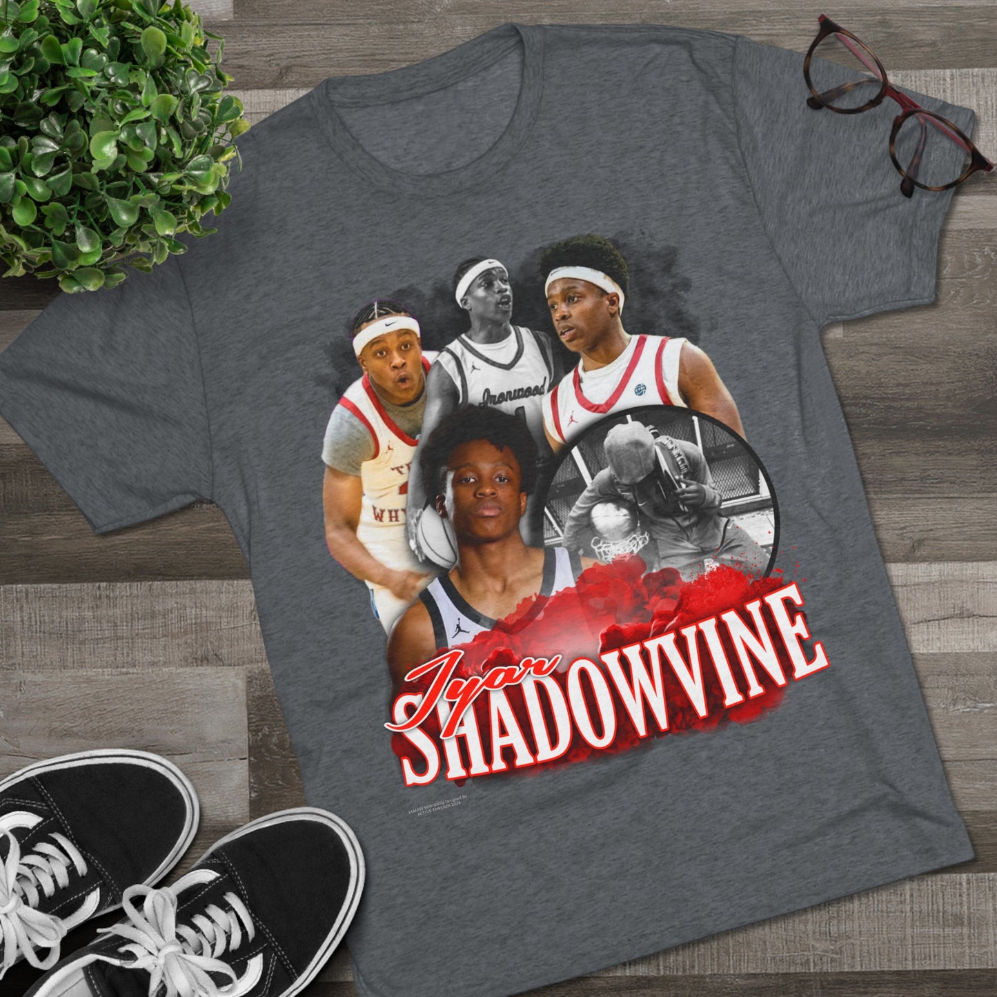 Iyar Shadowvine Tri-Blend Crew Tee