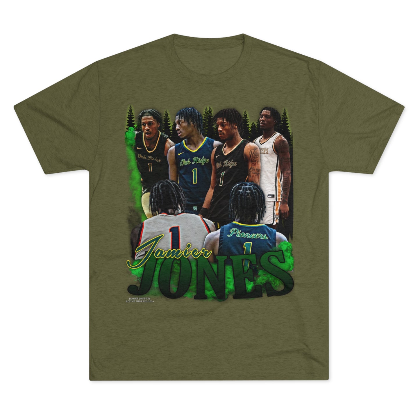 Jamier Jones Tri-Blend Crew Tee