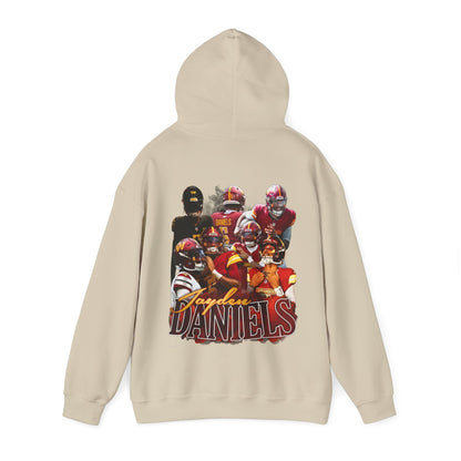 Jayden Daniels Hooded Sweatshirt [BACK SIDE DESIGN]