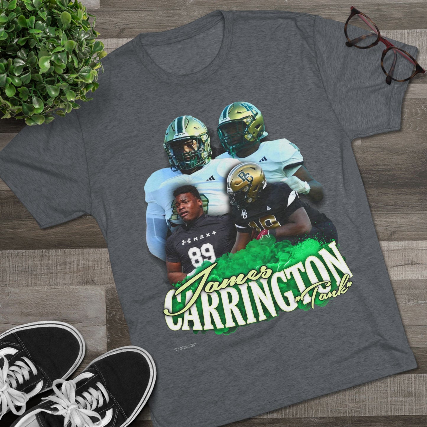 James Carrington Tri-Blend Crew Tee