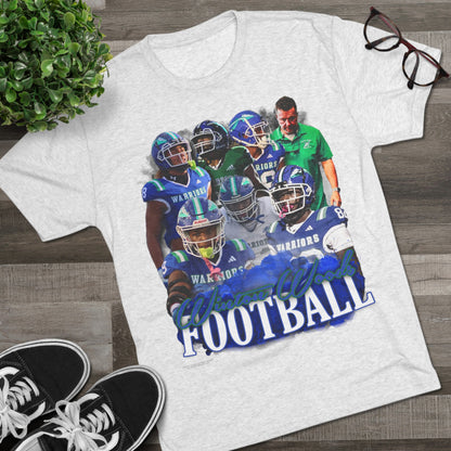 Winton Woods Football Tri-Blend Crew Tee