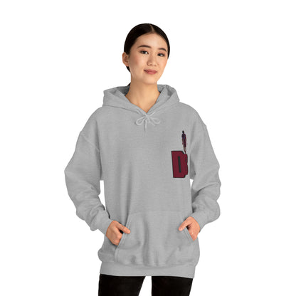 Dillon Brown no design on back Hooded Sweatshirt