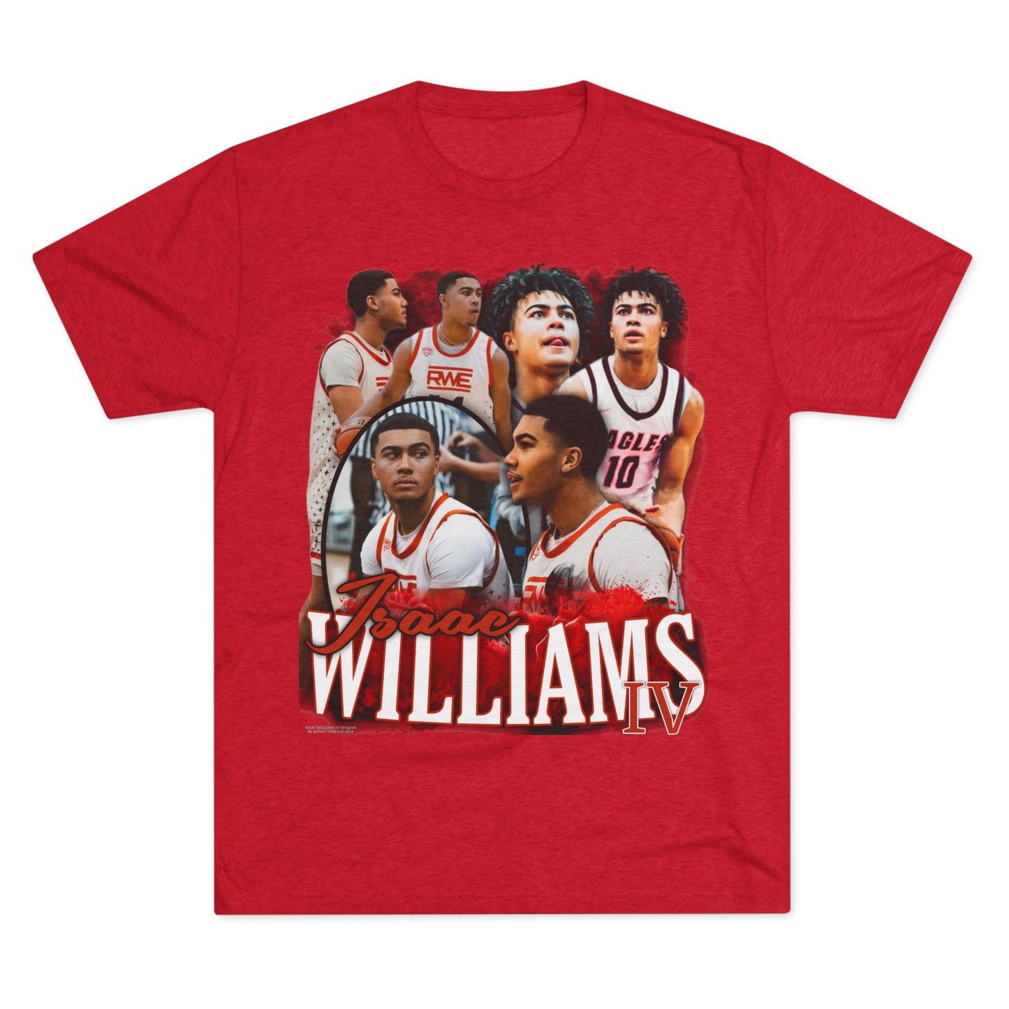 Isaac Williams IV Tri-Blend Crew Tee
