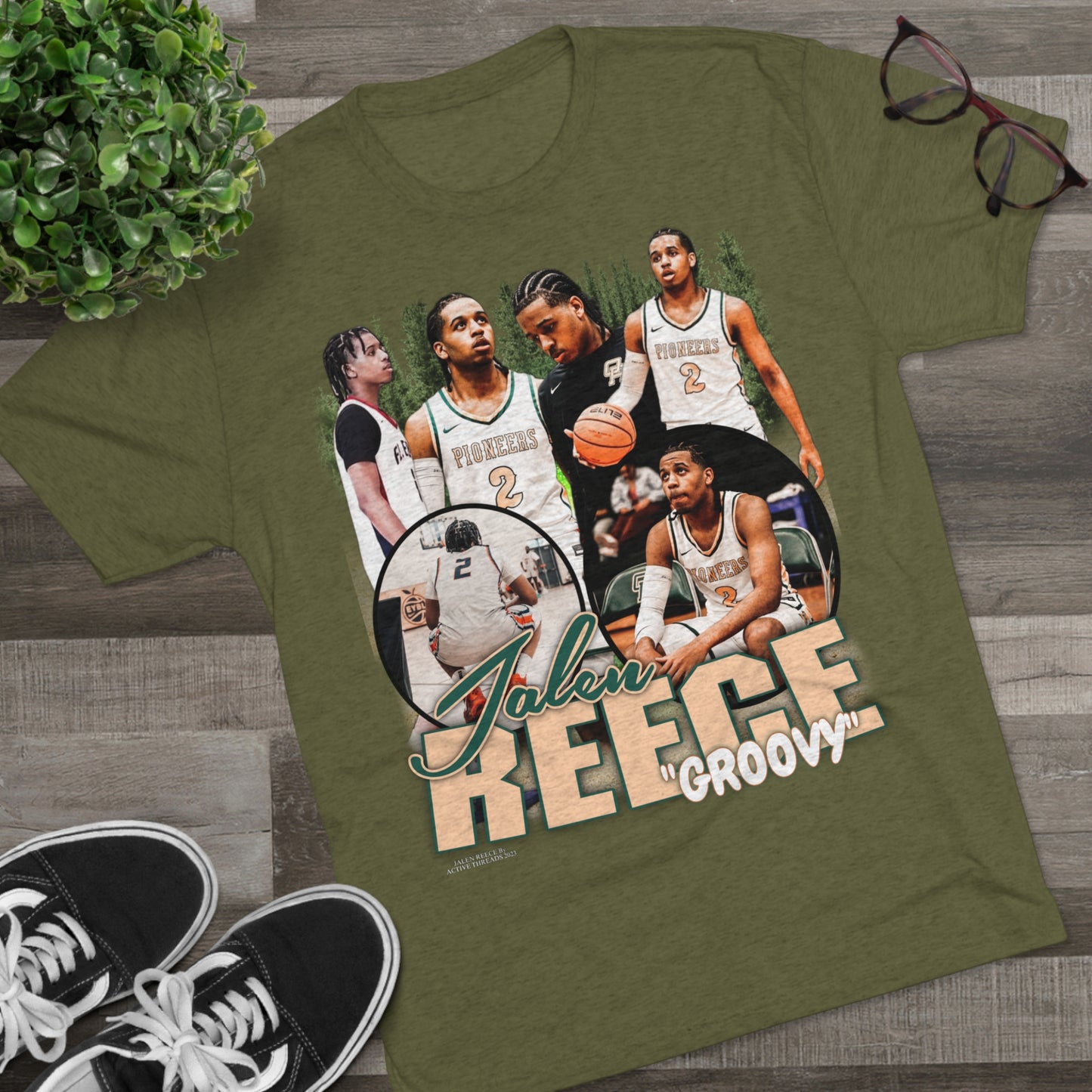 Jalen Reece Tri-Blend Crew Tee (Softer)