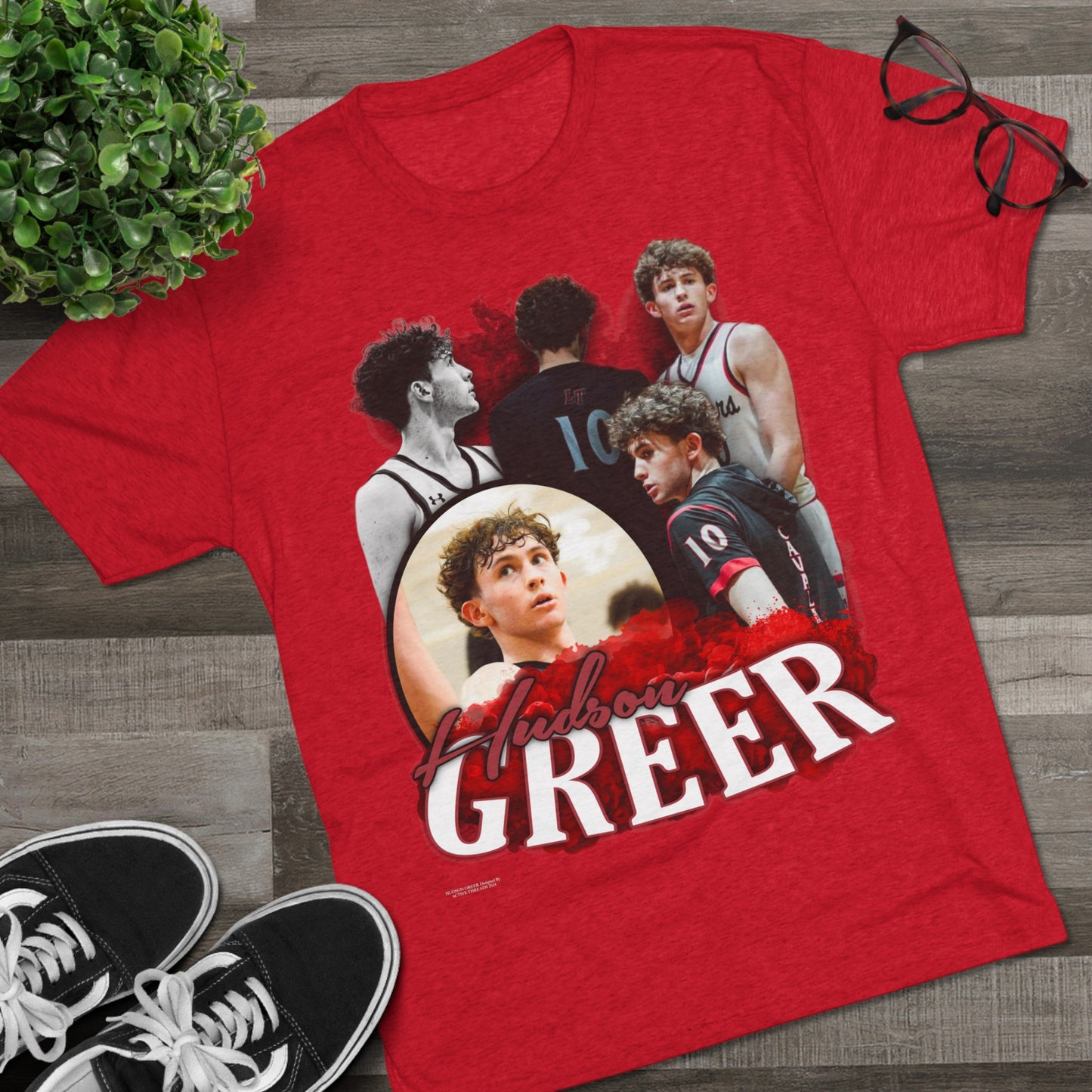 Hudson Greer Tri-Blend Crew Tee