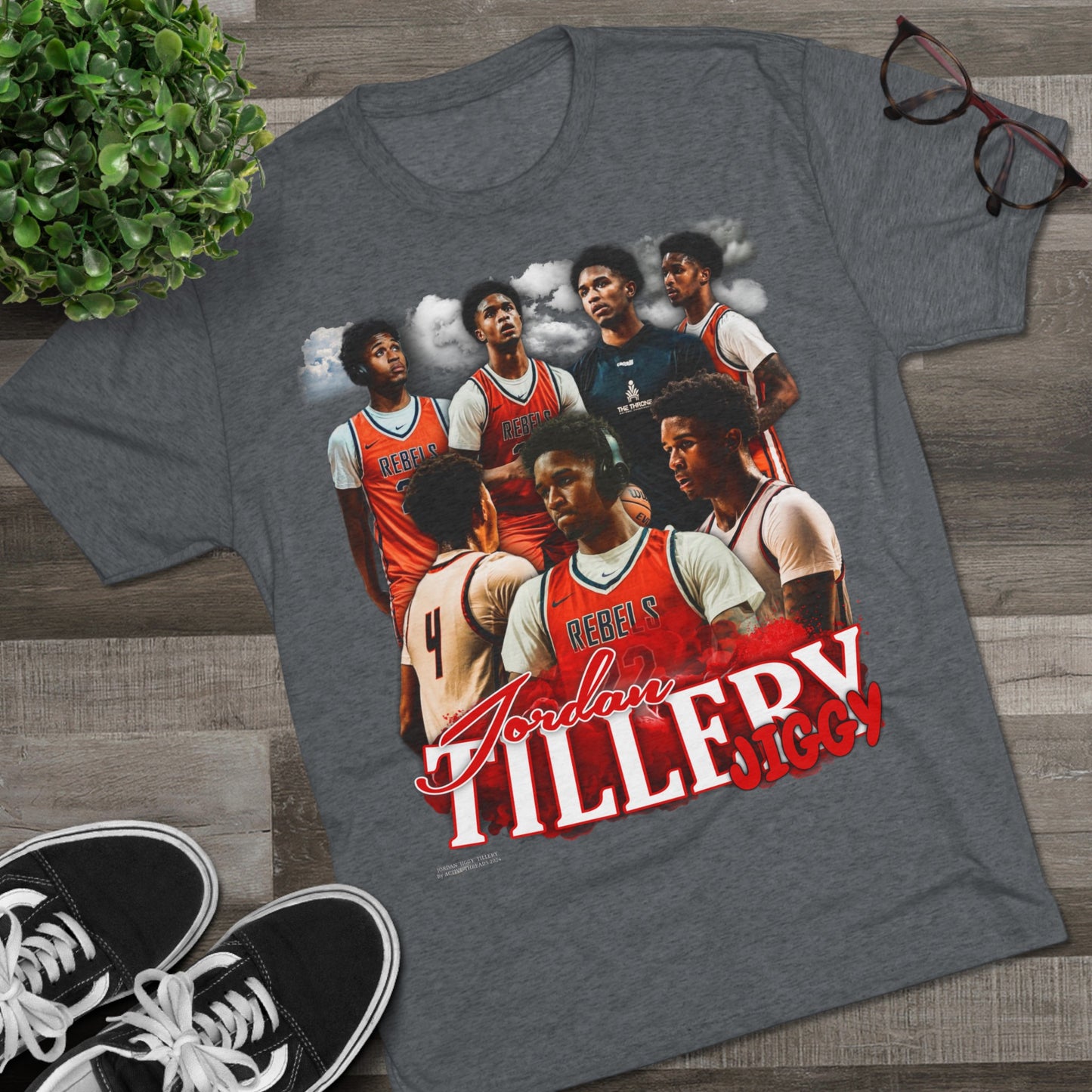 Jordan Tillery Tri-Blend Crew Tee