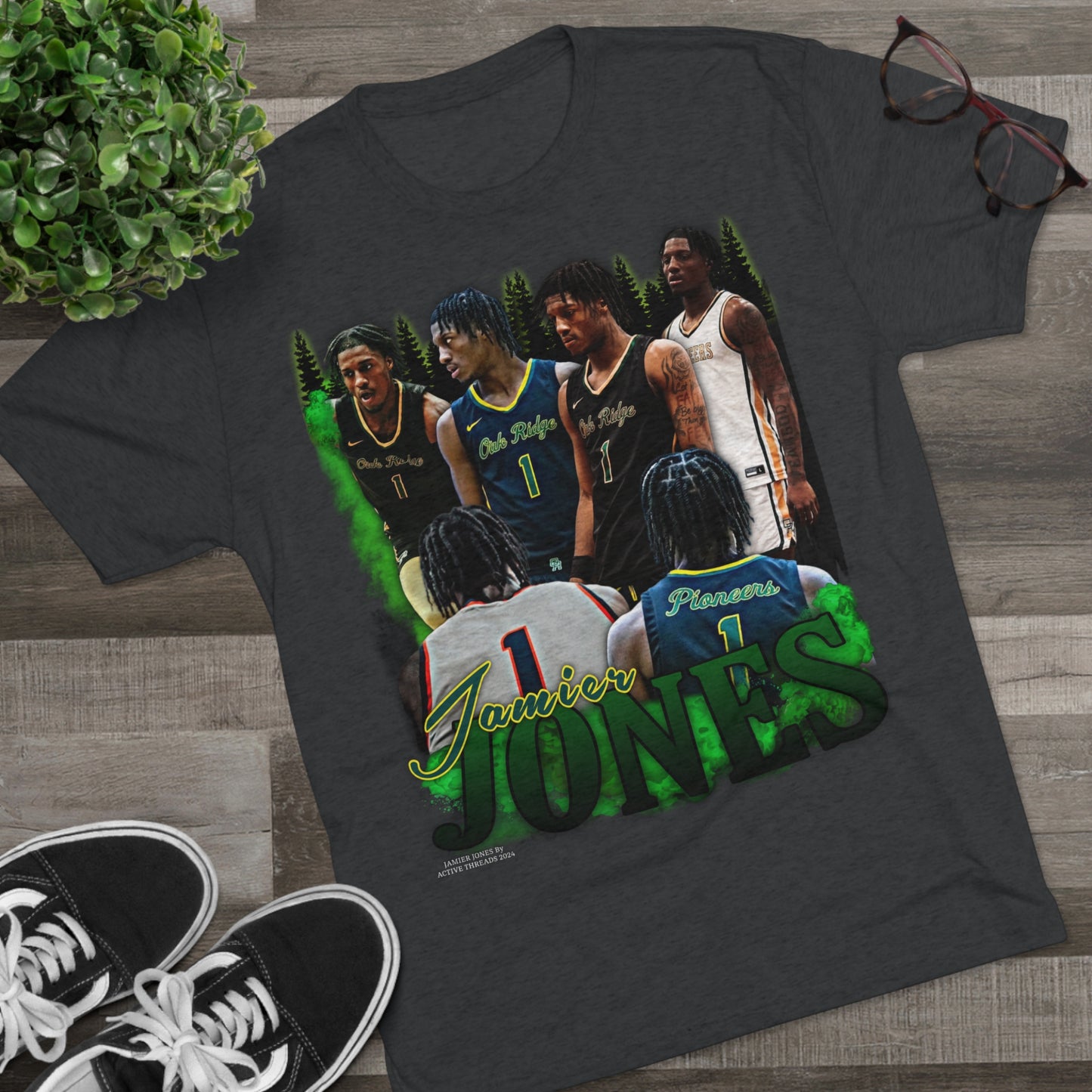 Jamier Jones Tri-Blend Crew Tee