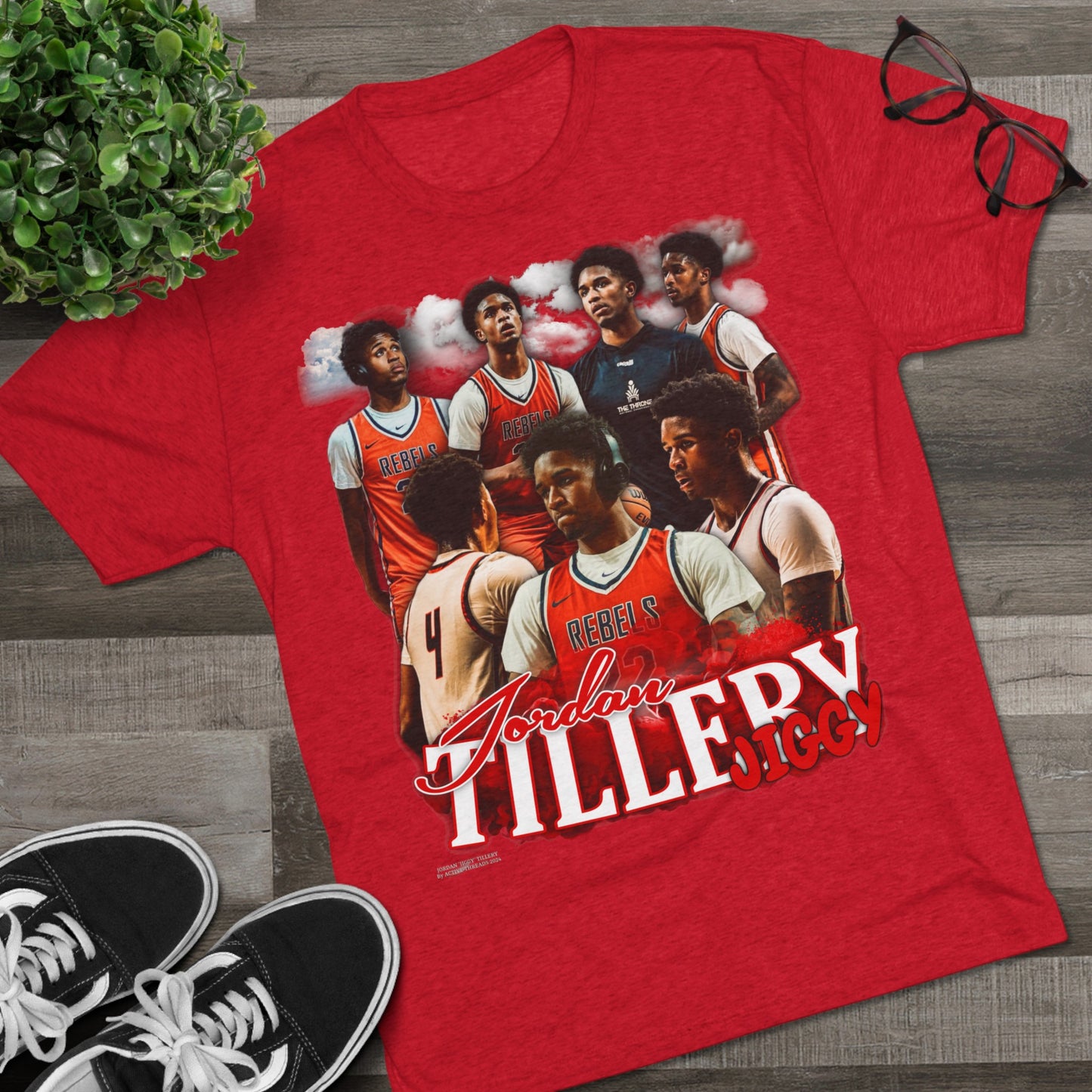 Jordan Tillery Tri-Blend Crew Tee