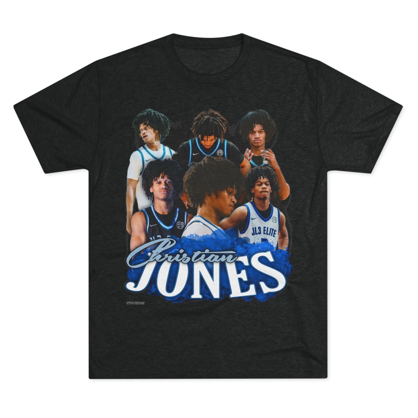 Christian Jones Tri-Blend Crew Tee