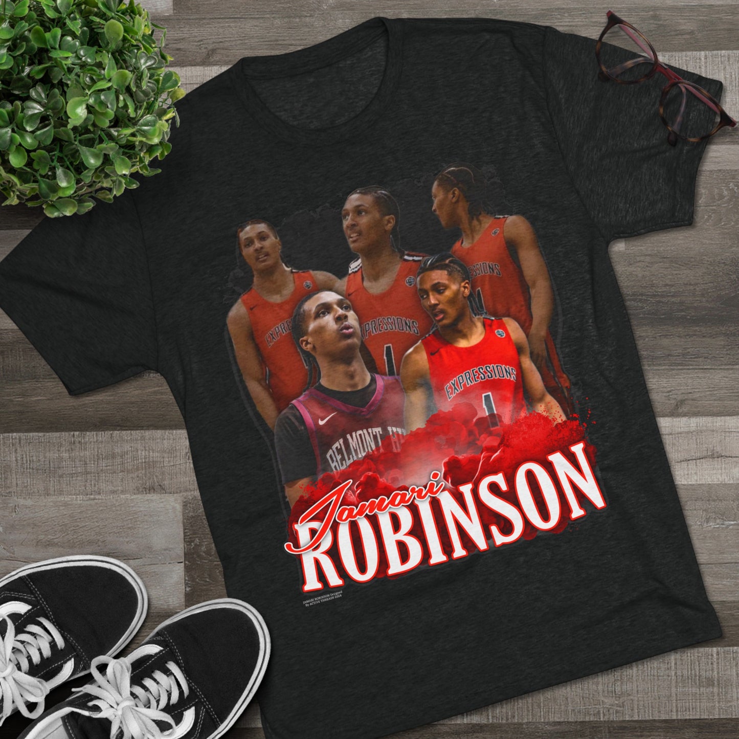 Jamari Robinson Tri-Blend Crew Tee